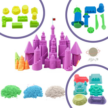 Afbeelding in Gallery-weergave laden, Magische zand - 27 delig - magic sand - speelzand