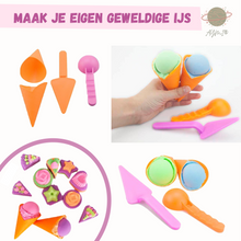 Afbeelding in Gallery-weergave laden, Magische zand - 25 delig - ice cream speelset
