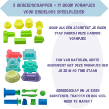 Afbeelding in Gallery-weergave laden, Magische zand - 27 delig - magic sand - speelzand