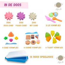 Afbeelding in Gallery-weergave laden, Magische zand - 25 delig - ice cream speelset