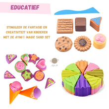 Afbeelding in Gallery-weergave laden, Magische zand - 25 delig - ice cream speelset