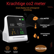 Afbeelding in Gallery-weergave laden, CO2 Meter met NDIR sensor