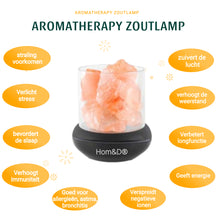 Afbeelding in Gallery-weergave laden, Aromatherapy zoutlamp