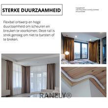 Afbeelding in Gallery-weergave laden, Ranely gordijnrail - 5.5 Meter