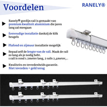 Afbeelding in Gallery-weergave laden, Uitschuifbaar gordijnroede