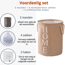 Afbeelding in Gallery-weergave laden, Wasmanden set - Wassorteerder