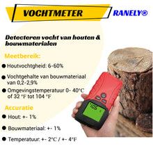 Afbeelding in Gallery-weergave laden, Leidingdetector & Vochtmeter