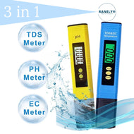 3 IN 1 TDS & PH METER