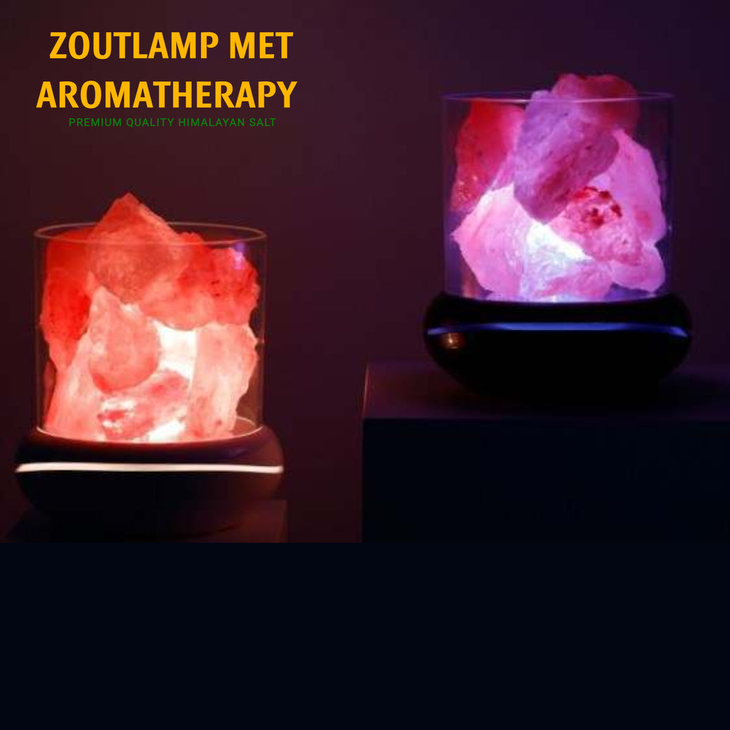 Aromatherapy zoutlamp